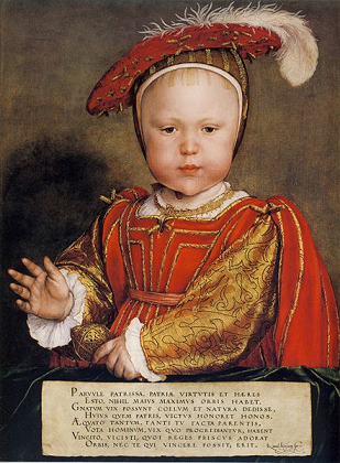 douard VI Tudor en 1538
